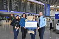 DKD Frankfurt - Spende Bundespolizei Flughafen Frankfurt