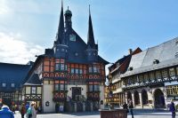 Die imposante Fachwerkstadt Wernigerode 