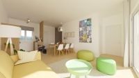 360° Teamgeist Resort - Rendering Apartmentbeispiel