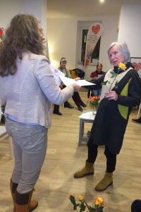 DKD Löwenzahn Frankfurt - Übergabe Zertifikate an Ehrenamtliche