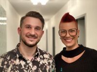 Podcast „Leben und lassen“ – Forum Dunkelbunt - ModeratorInnen Kathrin Im Winkel und Alexander Lategahn