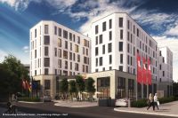 Leonardo Eschborn Frankfurt - Rendering Außenansicht