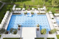 Olivium - der neue beheizbare Außenpool im Gloria Serenity Resort