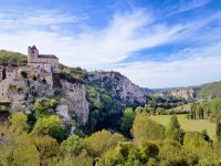 Die Landpartie - Thronendes Dorf Saint-Cirq-Lapopie 