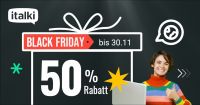 Black Friday & Cyber Monday Deals bei italki