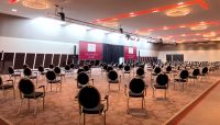 Leonardo Royal Munich - coronakonformer Meetingraum 