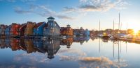 Mit der MS Thurgau Saxonia entlang der Nordsee - hier Groningen in den Niederlanden