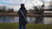 Atemkurs und Kranichbeobachtung an der Elbe