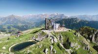 Kanton Waadt - Le Kuklos - Drehrestaurant mit Panoramablick