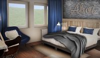 Zukünftige Zimmer im neuen Hotel Siel59 in Schlüttsiel