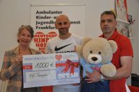 DKD Löwenzahn Frankfurt - Übergabe Scheck FK Tempo