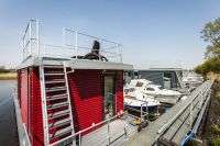 Bootsmann Lodge - Außenansicht Hausboot