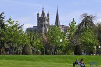 Lausanne Jardin Cathedrale