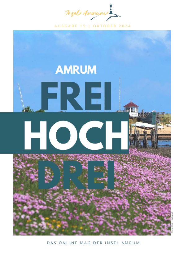 Cover Onlinemag Amrum 15 im Oktober 2024