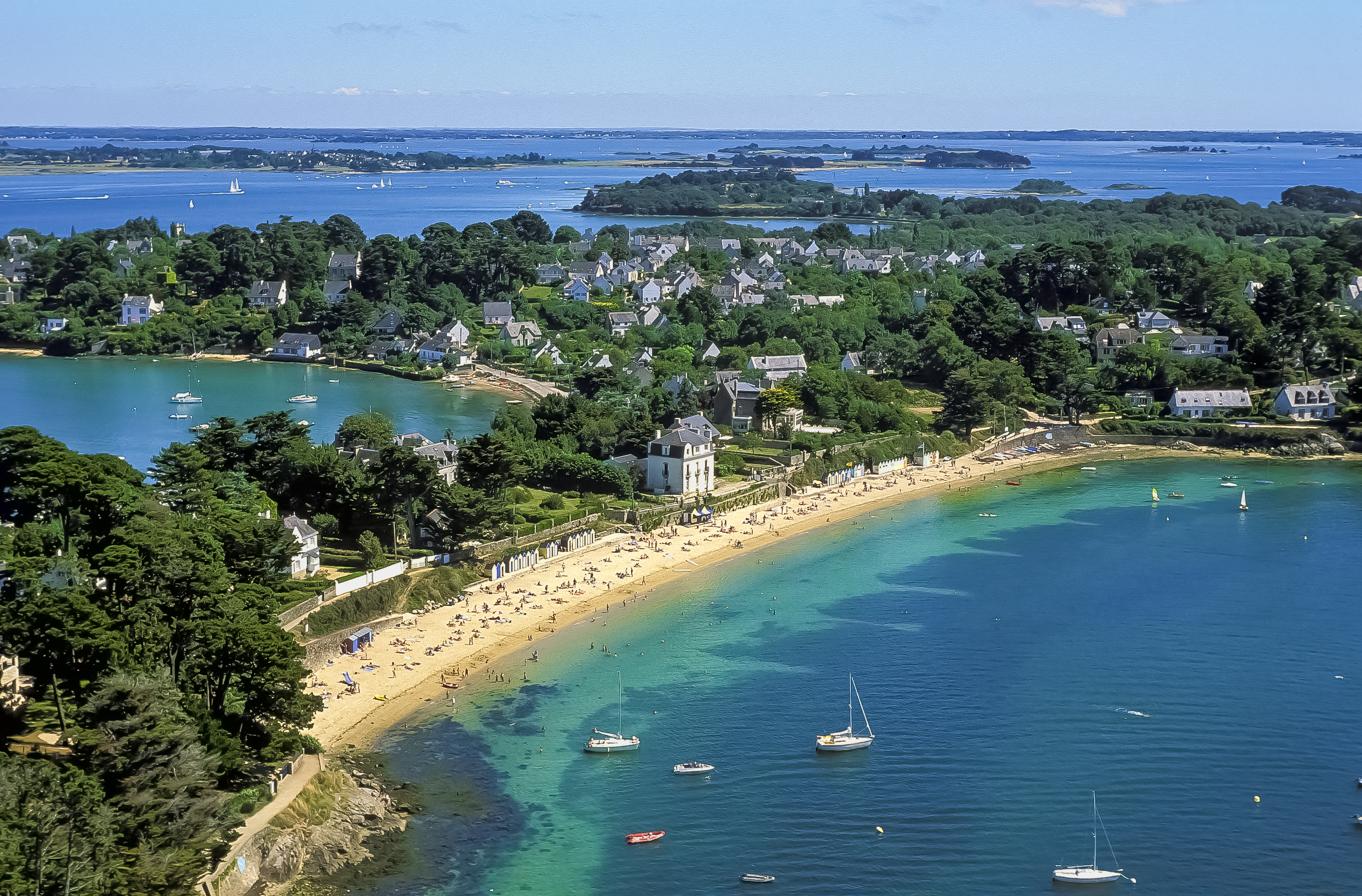 Südliche bretagne Radreise Landpartie