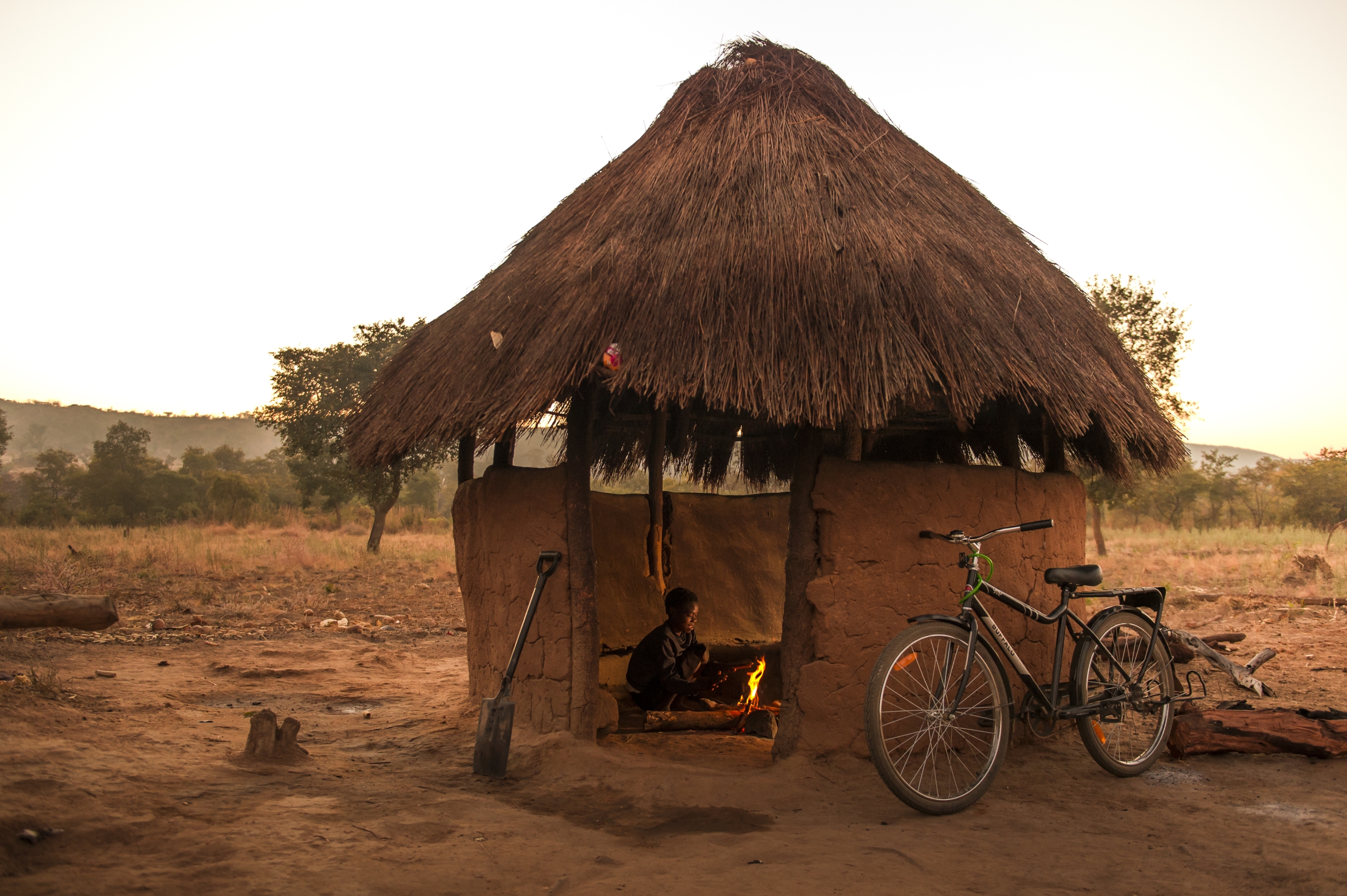 Ein Fahrrad für den Schulweg in Sambia