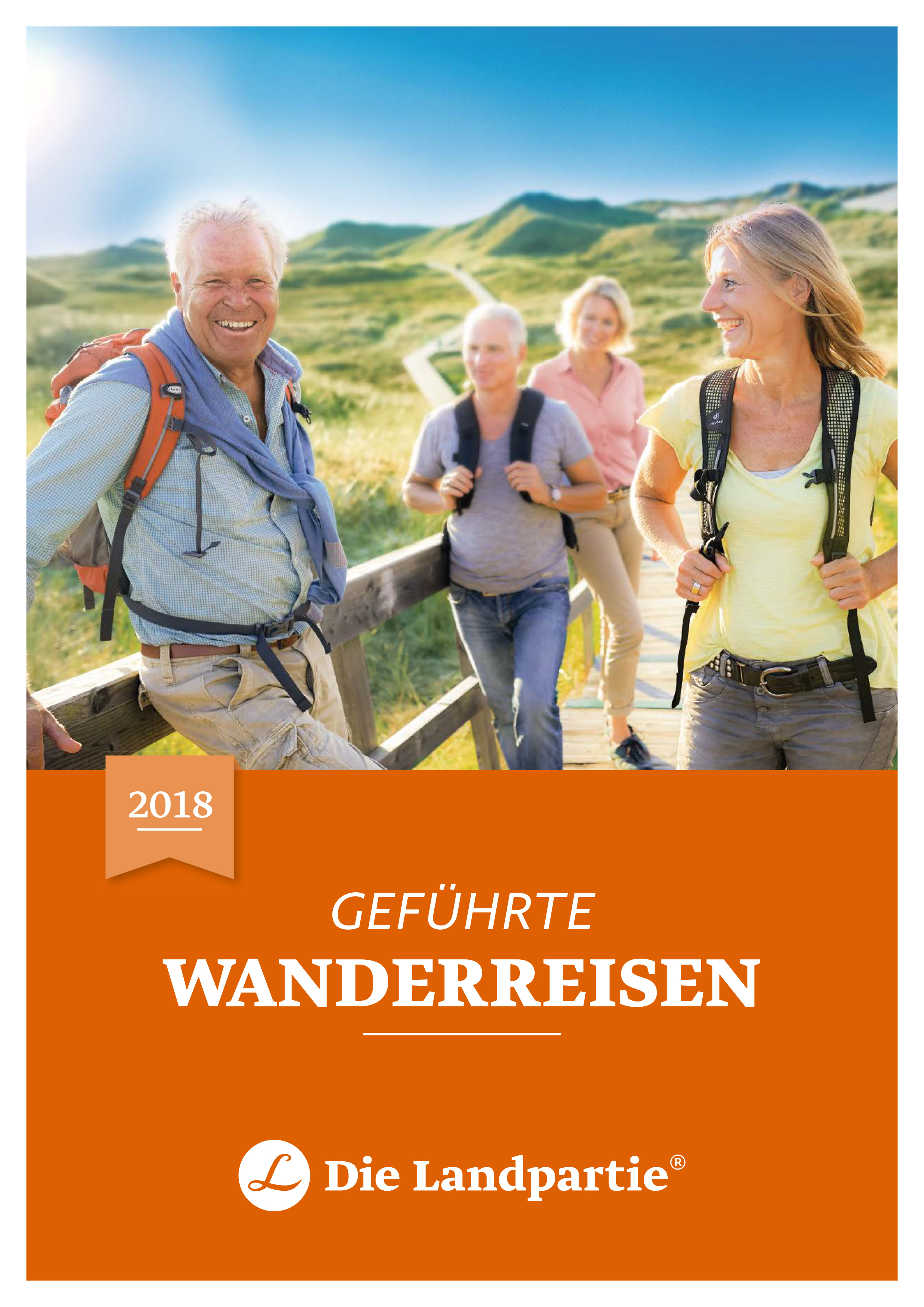 Neuer Katalog 2018 geführte Wanderreisen