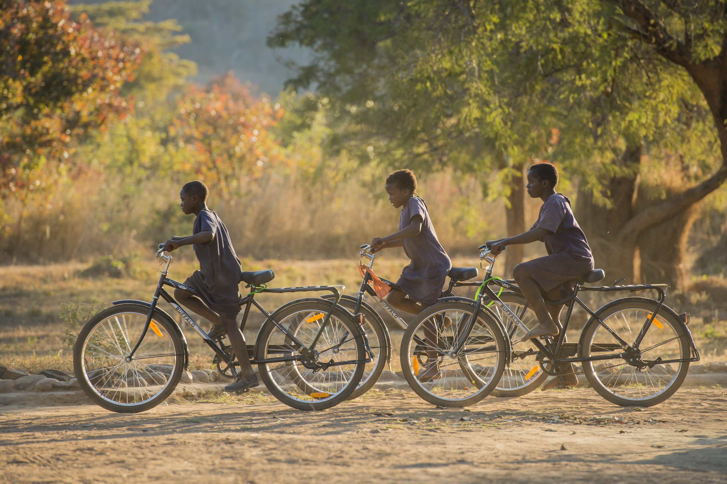 Ein Fahrrad für den Schulweg in Sambia