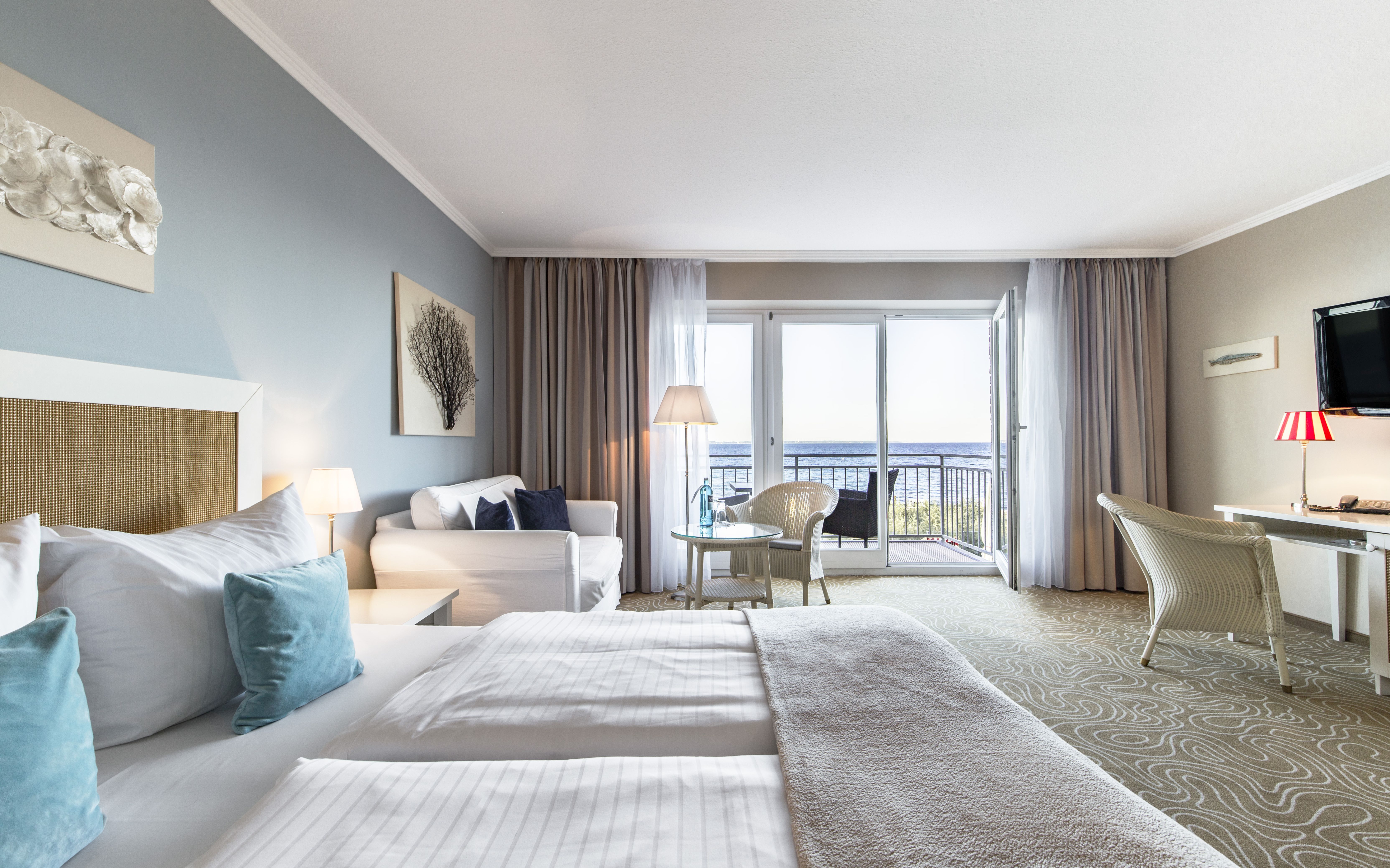 Mein Strandhaus - Zimmer mit Balkon