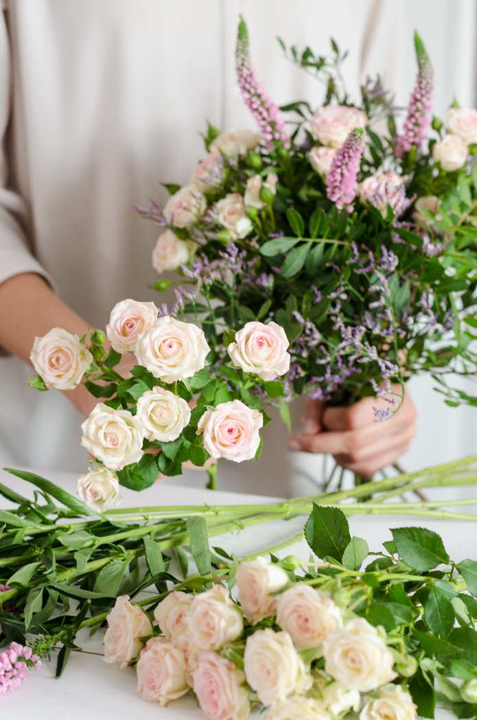 Workshop Sommerliche Blütenträume für die Vase bei Okelmann's