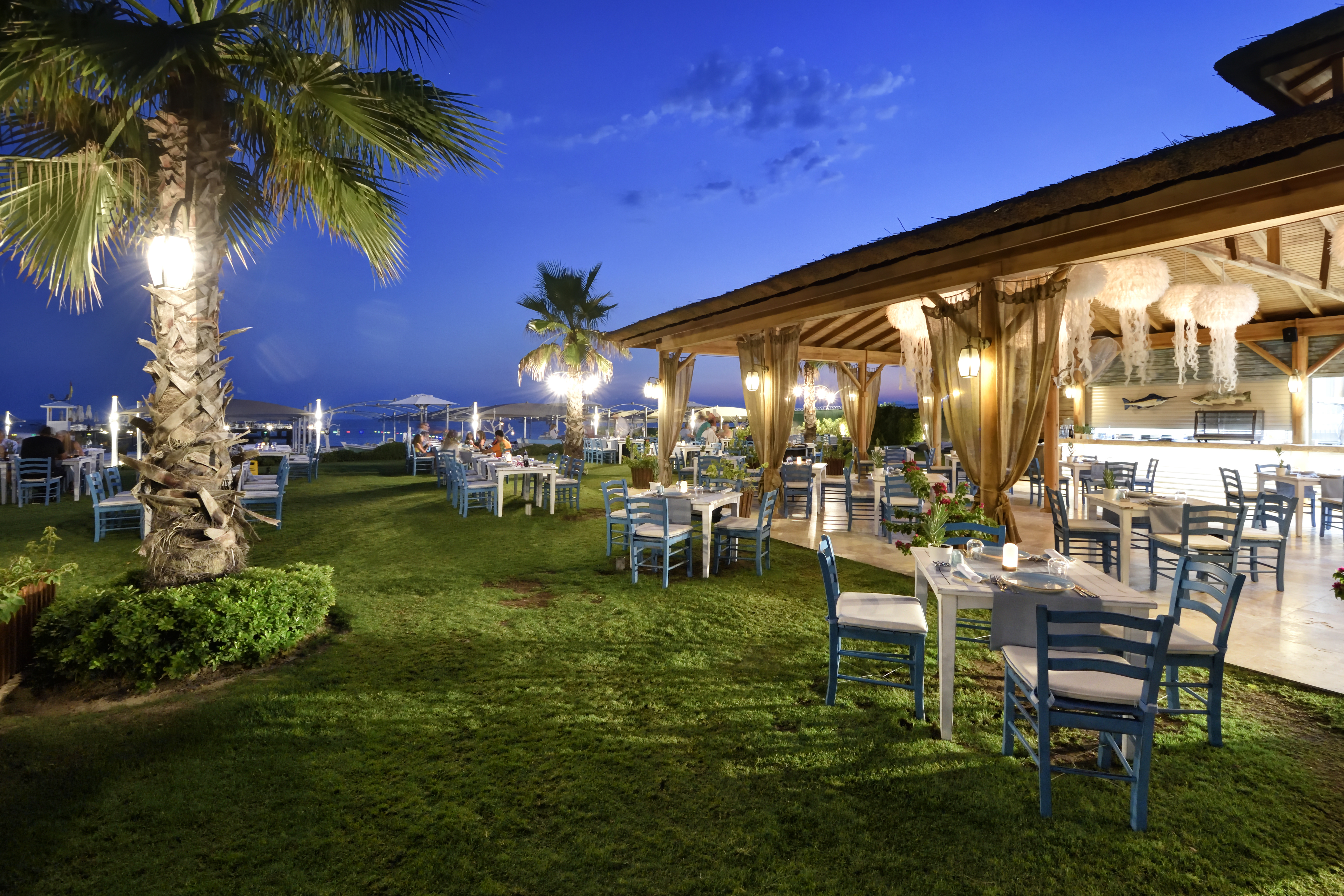 Sandal Restaurant im Regnum Carya in Belek