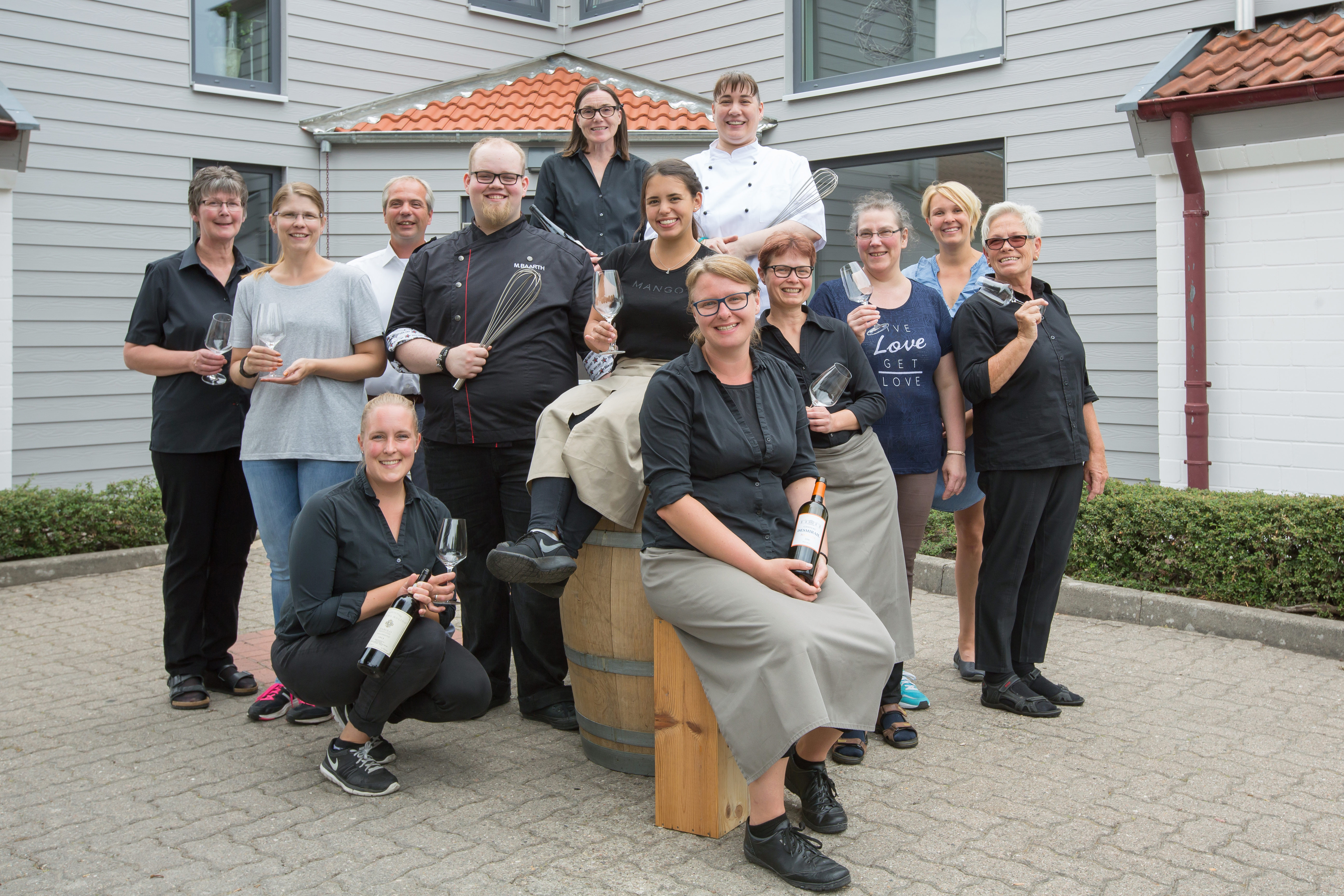 Weinbek - Team des Nördlichstes Weinhotel Deutschlands 